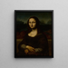 La Joconde - School van Leonardo da Vinci — ingelijst kunstwerk aan de muur