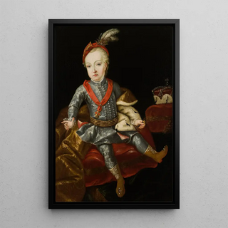 Follower of Martin van Meytens the Younger - Portrait of Archduke Joseph of Habsburg 17411790 Later Emperor Joseph II.webp