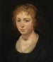 Hoofd van een jonge vrouw - School van Peter Paul Rubens — weergave van het kunstwerk