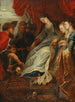 De koningin Tomyris met het hoofd van Cyrus - School van Peter Paul Rubens — weergave van het kunstwerk