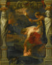 Thétis duikt de jonge Achilles onder in de Styx-rivier - School van Peter Paul Rubens — weergave van het kunstwerk