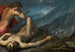 Caïn en Abel - School van Pier Francesco Mazzucchelli — weergave van het kunstwerk