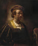 Portrait of Rembrandt - School of Rembrandt van Rijn — artwork view