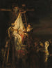 De Kruisafname - School van Rembrandt van Rijn — weergave van het kunstwerk