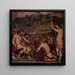 van het Fondation de Florentia, een Romeinse kolonie - Giorgio Vasari — ingelijst kunstwerk aan de muur