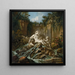 Fontaine de Vénus - François Boucher — ingelijst kunstwerk aan de muur