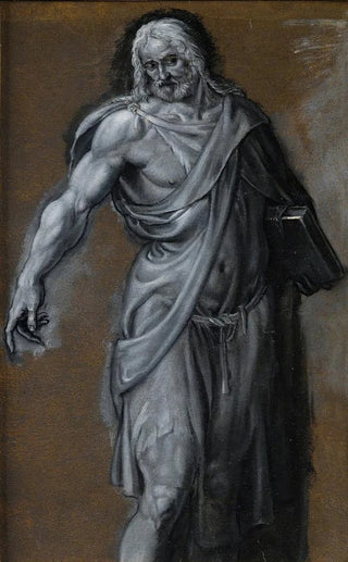 Fontainebleau School - Study Of Man Draped.webp