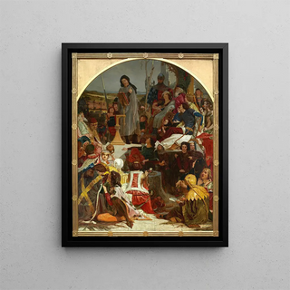 Ford Madox Brown - Chaucer at the court of Edward III.webp