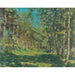 Reproductie van het schilderij Bos - Christian Rohlfs