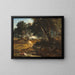Reproductie van het schilderij van Fontainebleau Bos van Jean-Baptiste-Camille Corot
