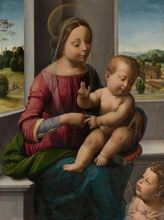 Fra Bartolomeo - Madonna and Child with the Young Saint John the Baptist.webp