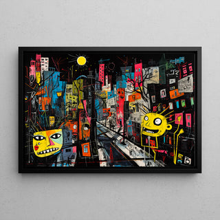 Tableau Street Art - Stedelijke Levendigheid