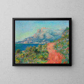 The Red Road near Menton - Claude Monet