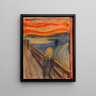 Reproduction tableau | Le Cri - Edvard Munch | Poster - Toile - Aluminium