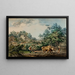 Amerikaanse boerderijstafereel nr. 1 - Frances Flora Bond Palmer — ingelijst kunstwerk aan de muur