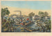 Overstroming van de Mississippi - Frances Flora Bond Palmer — weergave van het kunstwerk