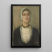 Een Nederlandse meisje - Frances Hodgkins — ingelijst kunstwerk aan de muur