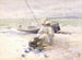 Meisje op het strand - Frances Hodgkins — weergave van het kunstwerk