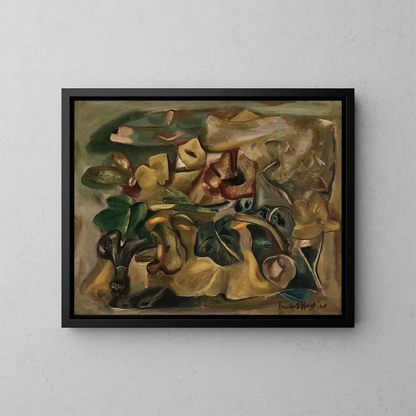 Natuurstilleven schilderij - Frances Hodgkins — ingelijst kunstwerk aan de muur