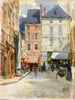 Street scene in Holland - Frances Hodgkins — artwork view