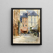 Street scene in Holland - Frances Hodgkins — framed artwork on a wall