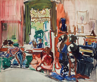 Frances Hodgkins - The Piano Lesson.webp