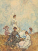 Het topje van de heuvel - Frances Hodgkins — weergave van het kunstwerk