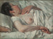 Vrouw die slaapt - Francesc Gimeno — weergave van het kunstwerk