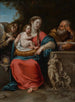 Repos pendant le vol vers l'Égypte - Francesco Albani — artwork view