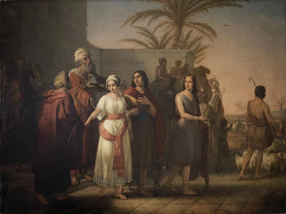 Francesco Antonibon di Venezia - Tobias nimmt mit seiner Frau Abschied von seinen Schwiegereltern um zu seinem Vater zurckzukehren.webp