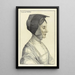 Lady Barkley - Francesco Bartolozzi — ingelijst kunstwerk aan de muur