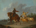Cavalier en herder - Francesco Casanova — weergave van het kunstwerk