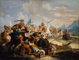 Francesco Fontebasso - Joshua Lets The Sun Stand Still In The Battle Of The Amorites.webp