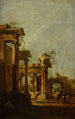 Caprice - Francesco Guardi — weergave van het kunstwerk