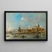Santa Maria della Salute en de Douane Venise - Francesco Guardi — ingelijst kunstwerk aan de muur