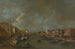 Uitzicht op het Groot Kanaal vanaf de Rialtobrug - Francesco Guardi — weergave van het kunstwerk