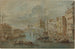 Vue du pont du Rialto Venise - Francesco Guardi — weergave van het kunstwerk