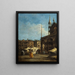 Vue de la place Saint - Marc à Venise - Francesco Guardi — ingelijst kunstwerk aan de muur