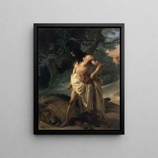Francesco Hayez - Samson and the lion.webp