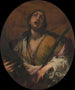 Sint Catharina - Francesco Montelatici — weergave van het kunstwerk