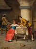 La cour - Francesco Peluso — weergave van het kunstwerk