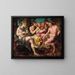 De Oordeel van Midas - Francesco Primatice — ingelijst kunstwerk aan de muur