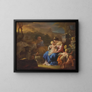 Francesco Solimena - The Rest on the Flight into Eygpt.webp