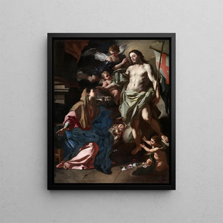 Francesco Solimena - The Risen Christ Appearing to the Virgin.webp