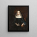 Een non - Francesco Trevisani — ingelijst kunstwerk aan de muur