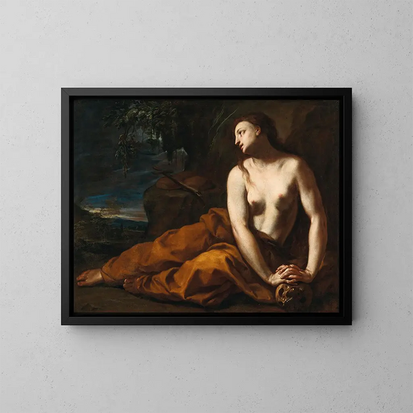 Marie de l'Égypte - Francesco Trevisani — ingelijst kunstwerk aan de muur