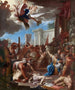 Het martelaarschap van de zeven zonen van heilige Felicitas - Francesco Trevisani — weergave van het kunstwerk