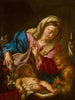 Maria met het kind en de kleine Sint-Jan-Baaltja - Francesco Trevisani — weergave van het kunstwerk