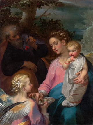Francesco Vanni - The Rest on the Flight into Egypt known as the Madonna della Pappa.webp
