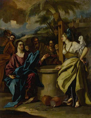 Francesco de Mura - Christ and the Samaritan Woman at the Well.webp